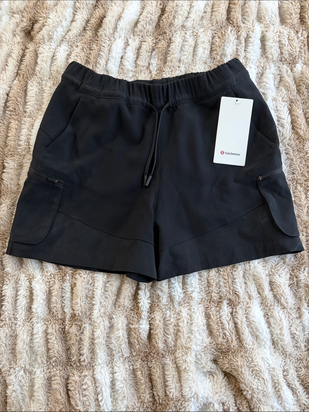 lululemon athletica Black Drawstring Athletic Shorts